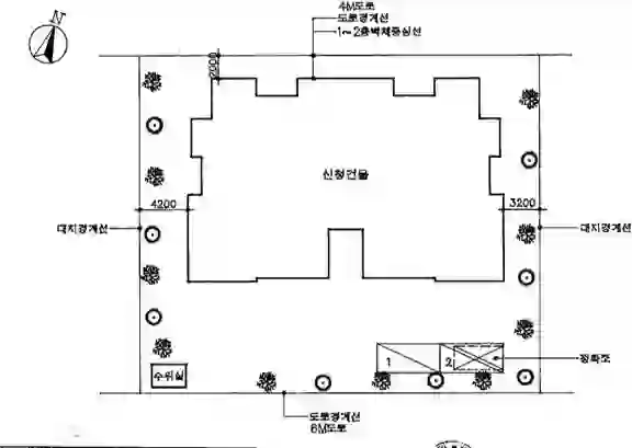 삼성삼익빌라 배치도 이미지